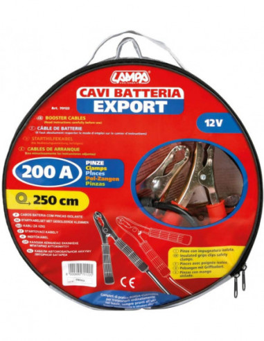 CABLE DE DEMARRAGE 12V 200 AMP 70122