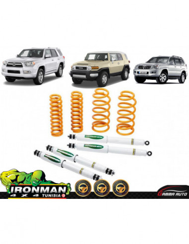 KIT DE SUSPENSION PERFORMANCE Foam Cell Toyota Prado 120 FJ Cruiser 2006+ Toyota 4runner 2010+