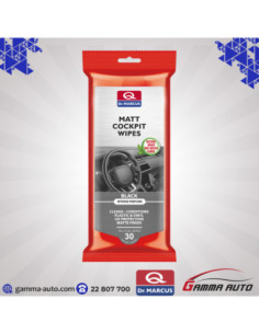 30 LINGETTES POUR CUIR VANILLE