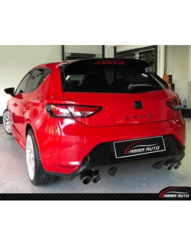 Diffuseur Seat leon mk3 gloss black 2012 2016 sans sortie 1 sortie 2 sortie 4 sortie