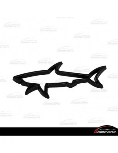 Logo shark noir