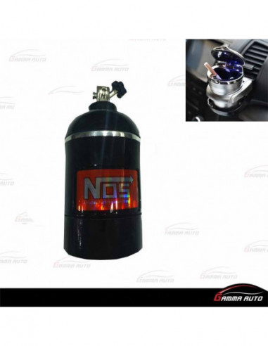 Cendrier noir Led