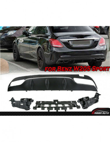 Diffuseur Mercedes classe c w205 AMG look C63