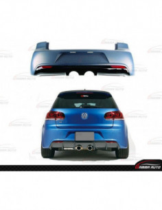 Pare choc arriere Volkswagen Golf 6 look r20