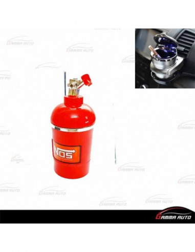Cendrier rouge Led