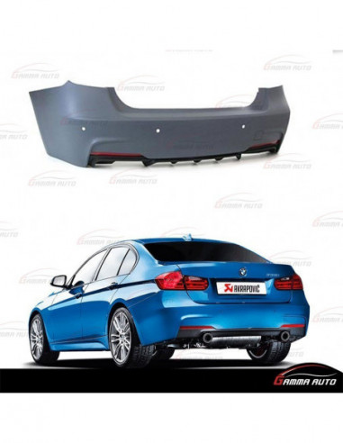 Pare choc arriere BMW f30 look m performance