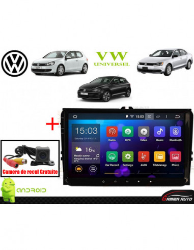 Poste Android vw universel 9 pouces