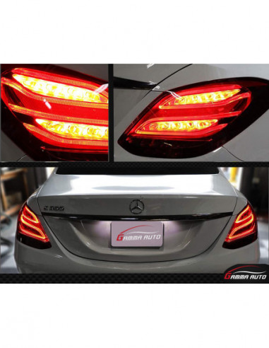 Mercedes classe c w205 feu arrieres Led