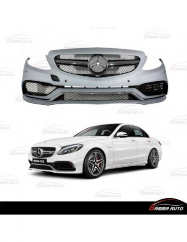 Pare choc avant look C63 pour Mercedes classe c w205