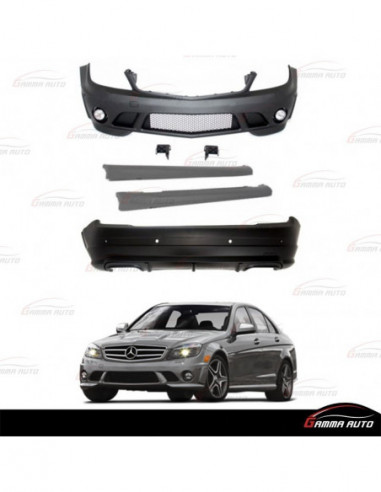 Kit carrosserie complet classe c w204 look C63 AMG 2008 2011