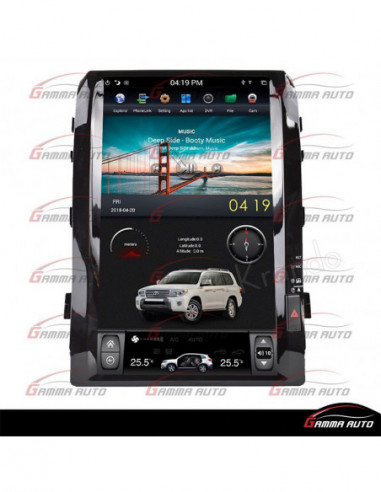Poste Android land cruiser 2008 2015 tesla