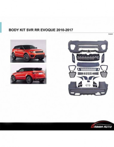 Range rover evoque svr 2010 2017 kit carrosserie