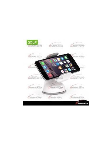 Support telephone Volkswagen Golf blanc