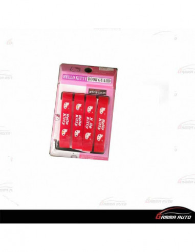Garde porte hello kitty rouge