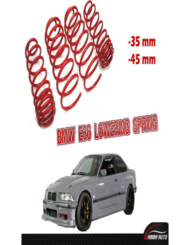 Ressorts courts e36 45 mm 1991 1997
