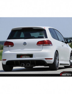 Diffuseur Volkswagen Golf 6 rieger gloss black r sans sortie