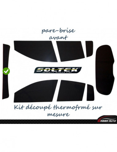Pare brise avant soltek selenium 35 4x4