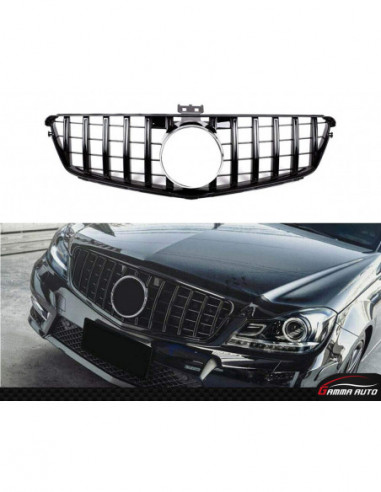 Calandre Mercedes GT classe c w204 2007 2014 black