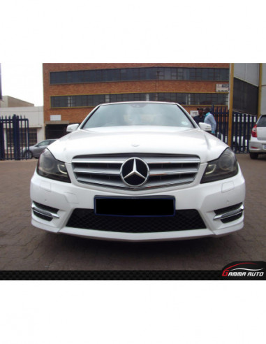 Calandre Mercedes AMG 3 branche w204 2007 2014 silver