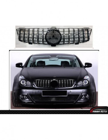 Calandre Mercedes cls w219 09 11 GT silver