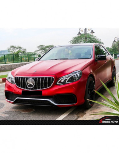 Calandre Mercedes classe e w212 2013 2015 GT silver