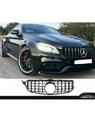 Calandre Mercedes GT classe c w205 2015 2018 silver