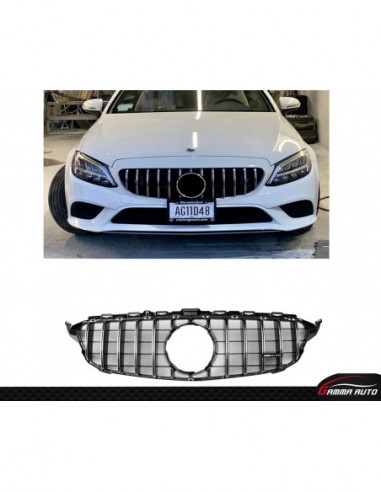 Calandre Mercedes GT classe c w205 2019+ silver