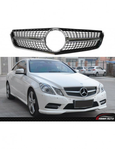Calandre Mercedes classe e w207 2009 2013 diamond silver