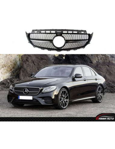 Calandre Mercedes classe e w213 upgrade e63 diamond black