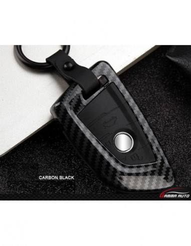 Coque BMW 3 bouton carbon
