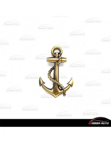 Logo ancre dore