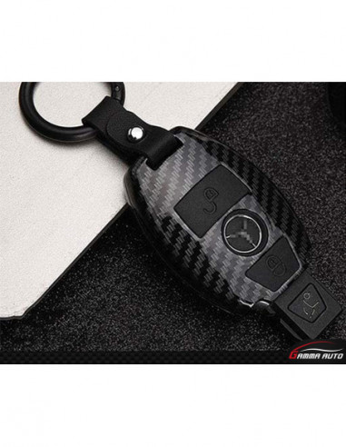 Coque carbon Mercedes benz 2 bouton