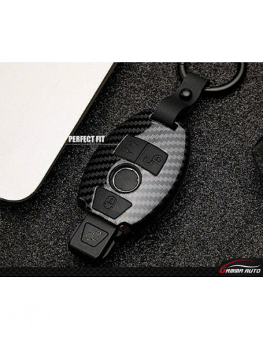 Coque carbon Mercedes benz 3 bouton